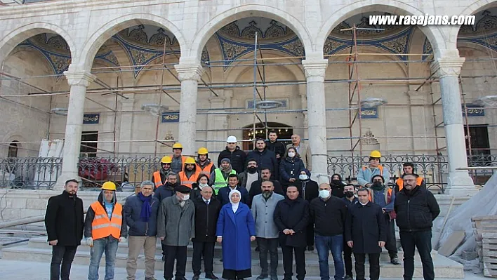 AK Partili Çalık: Depremde hasar gören tarihi cami Ocak ayında ibadete açılacak