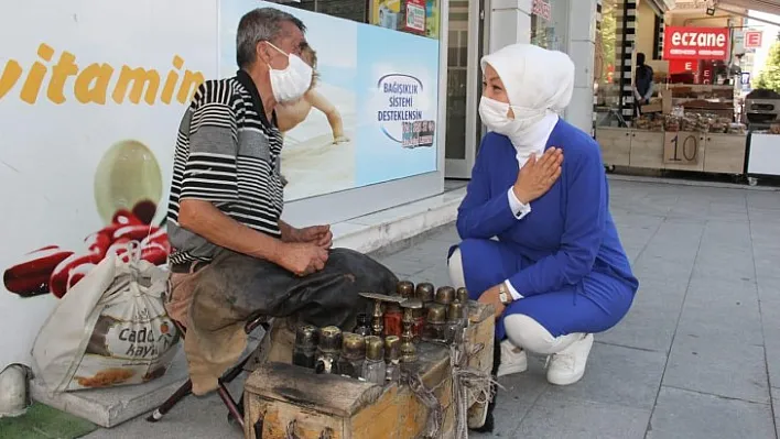 AK Partili Çalık, Malatya'da esnafları ziyaret etti