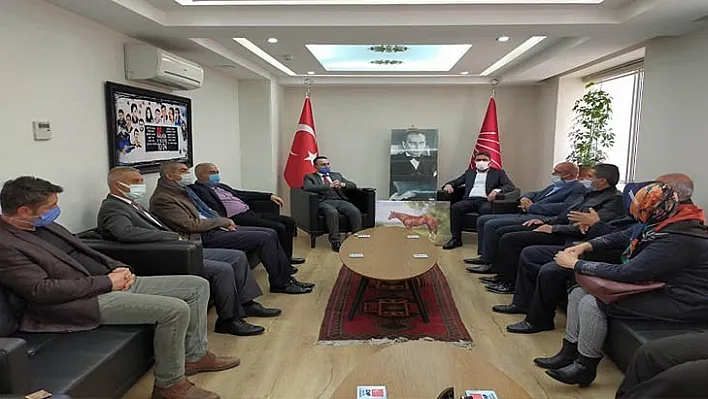 Akçadağ Dayanışma Derneği'nden Başkan Kiraz'a Ziyaret