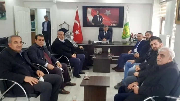 AKÇADAĞDER'den Başkan Mesut İnce'ye Ziyaret!