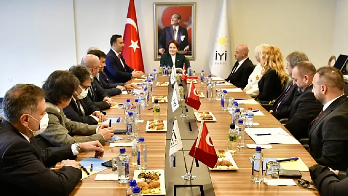 Akşener, EDDP heyetini kabul etti