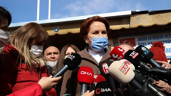 Akşener, Sorumlu Sayın Erdoğan'dır, Kendisi De Bunu Kabul Etmiştir