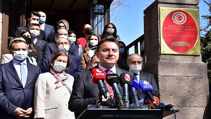 Ali Babacan, 1. TBMM Binasını Ziyaret Etti