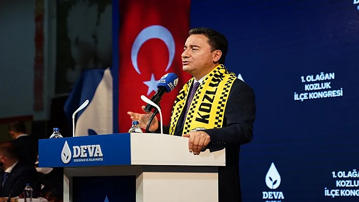 Ali Babacan'dan Cumhur İttifakı'na Davet