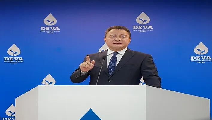 Ali Babacan'dan Erdoğan'a