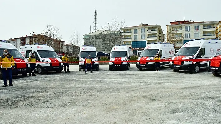 Ambulans Anahtar Teslim Töreni Düzenlendi