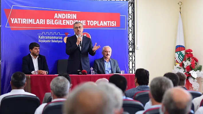 Andırın'a 65 Milyon Tl'lik Yatırım