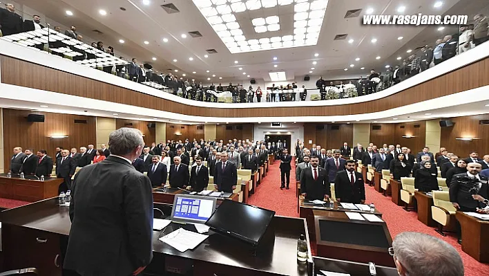 Ankara Büyükşehir Belediyesinde Yeni Dönemin İlk Meclis Toplantısı Yapıldı