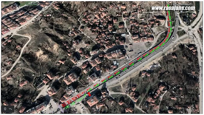 Ankara Büyükşehirden Kuzey Ankara Protokol Yolu Tüneli'nde Çalışma