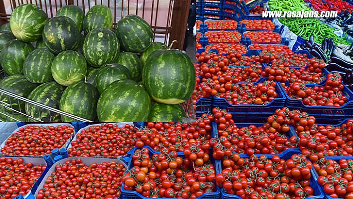 Ankaralılar 2023 Yılında En Çok Domates Ve Karpuz Tüketti