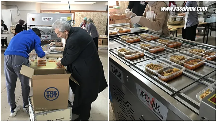 Arapgir Belediyesinden Depremzedelere Günlük 3.500 Kişilik Yemek