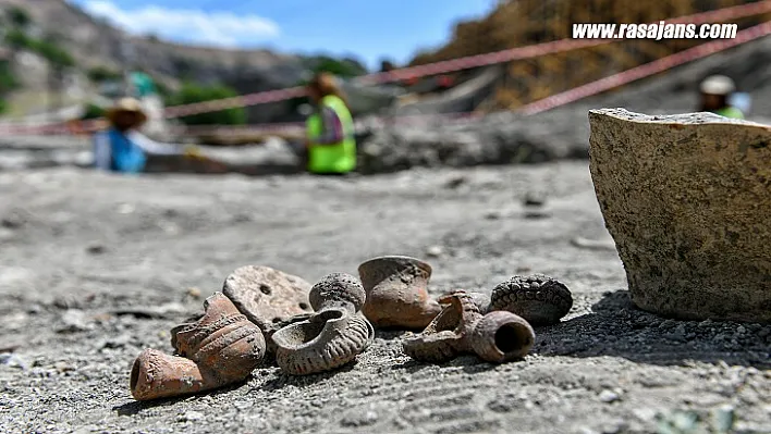 Arkeopark Kazılarında Roma Dönemi'ne Ait Eserler Bulundu
