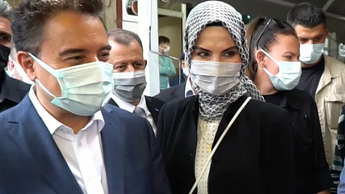 Babacan, Afyonkarahisar'da esnafı ziyaret etti