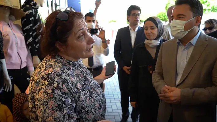 Babacan Antalya'da Esnafla Buluştu 'Kendimizi Asalım' Dedik