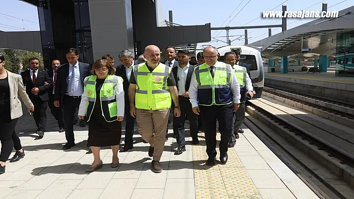 Bakan Karaismailoğlu Gaziray Test Sürüşüne Katıldı