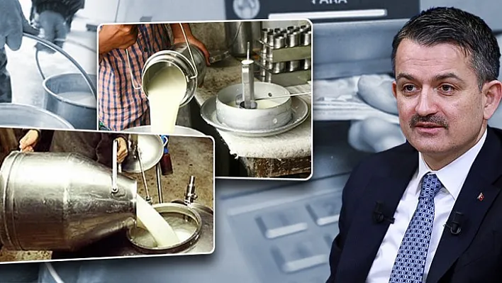 Bakan Pakdemirli  424 Milyon Liralık Çiğ Süt Desteği Ödemesine Bugün Başlıyoruz