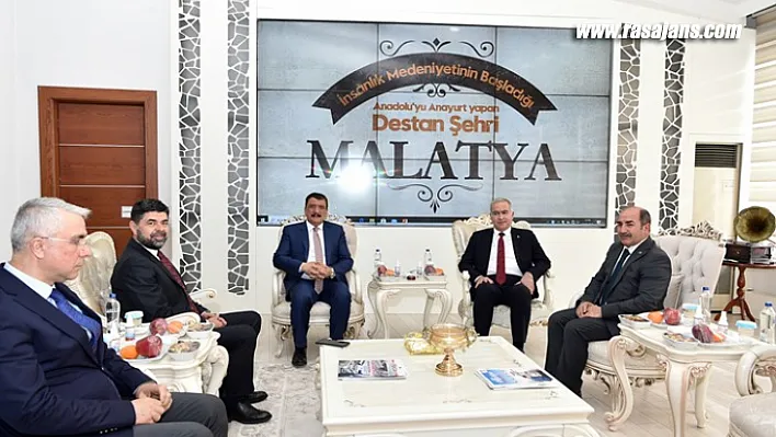 Bakan Yardımcısı Ergüneş'ten Başkan Gürkan'a Ziyaret
