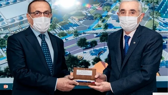 Başkan Ali Evren'den MASKİ Genel Müd. Karataş'a Ziyaret!