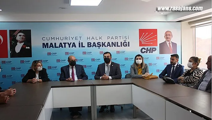 Başkan Bükte CHP Battalgazi İlçe Başkanı Ayzabar'ı Ziyaret Etti