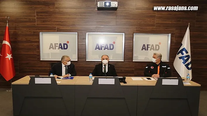 Başkan Büyükkılıç AFAD Toplantısına Katıldı