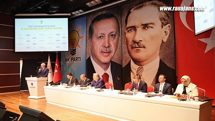 Başkan Büyükkılıç, AK Parti Genişletilmiş İl Başkanları Toplantısı'na Katıldı