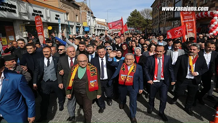 Başkan Büyükkılıç, İncesu'dan Seslendi: Hizmete Sevdalıyım