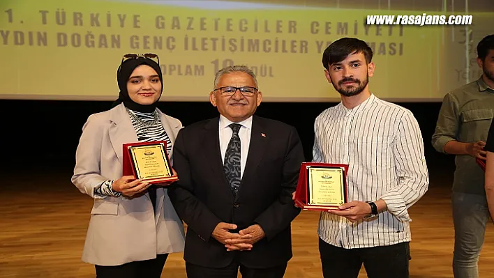 Başkan Büyükkılıç, Medya Ödüllerinde Konuştu El Ele Çalışmalarımız Sürecek