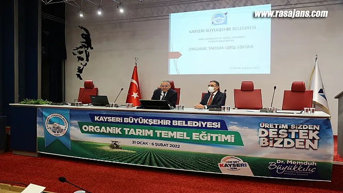 Başkan Büyükkılıç, Organik Tarım Temel Eğitim Programı Açılışına Katıldı
