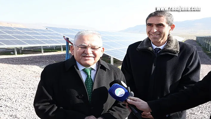 Başkan Büyükkılıç'tan 103,9 Milyon Tl'lik Ges Projesinde İnceleme