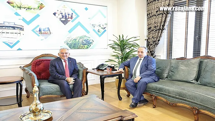 Başkan Büyükkılıç'tan Başkan Yalçın'a Ziyaret