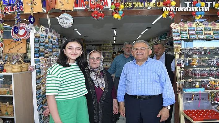 Başkan Büyükkılıç'tan Erciyes Esnafına Ziyaret