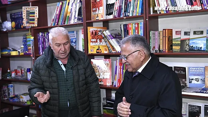 Başkan Büyükkılıç'tan Esnaf Ziyareti