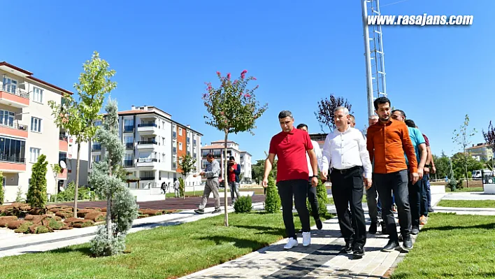 Başkan Çınar, 227'nci Parkımızı Yakın Zamanda Hizmete Sunacağız