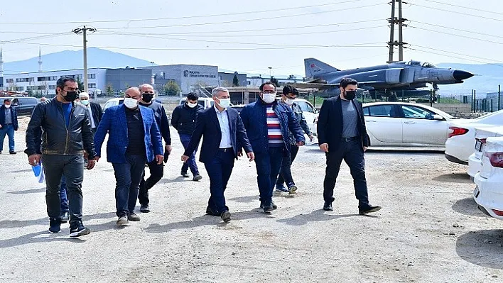 Başkan Çınar, Beylerderesi Şehir Parkı Projesindeki Yatırım Alanlarını İnceledi