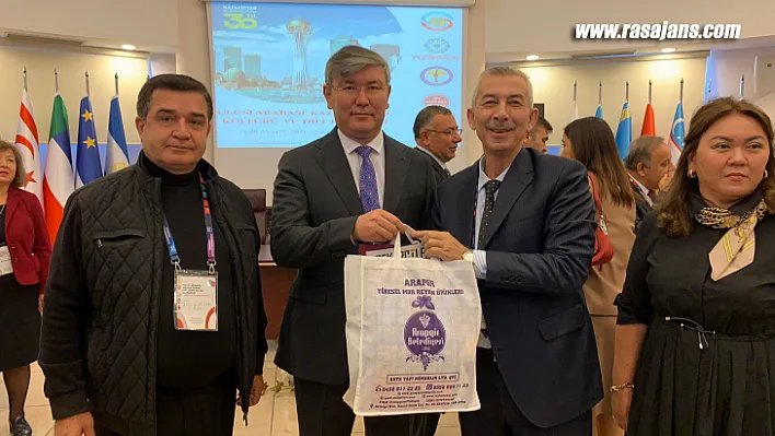 Başkan Cömertoğlu Uluslararası Kazak Tarihi, Kültürü Ve Edebiyatı Konferansına Katıldı