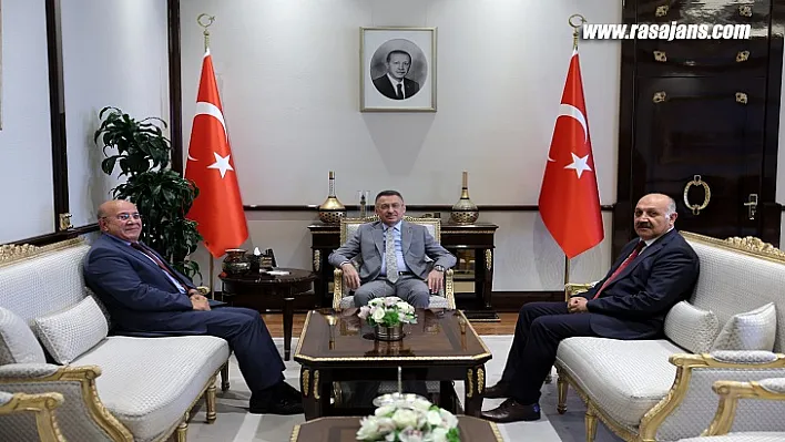 Başkan Durali Zelyurt'dan, Cumhurbaşkanı Yardımcısı Oktay'a Ziyaret