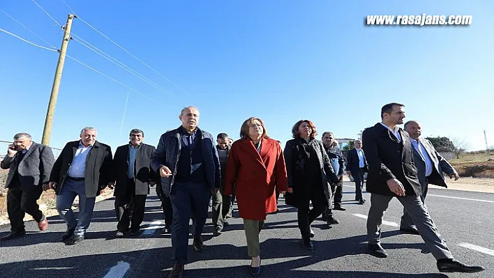 Başkan Fatma Şahin, Yeni Yılın İlk Gününde Trafiğe Açılan Yeni Yolları İnceledi!