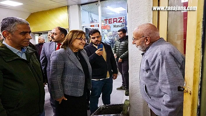 Başkan Fatma Şahin, Yenilenen Belediye Pasajı'nı Ziyaret Etti