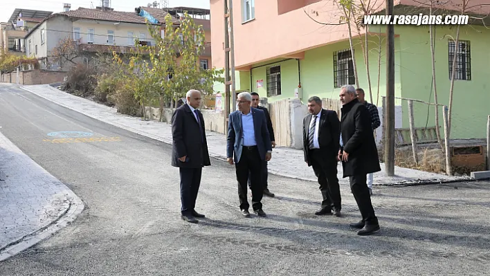 Başkan Güder: Battalgazi'de Asfaltsız Yol Bırakmama Hedefimiz Var