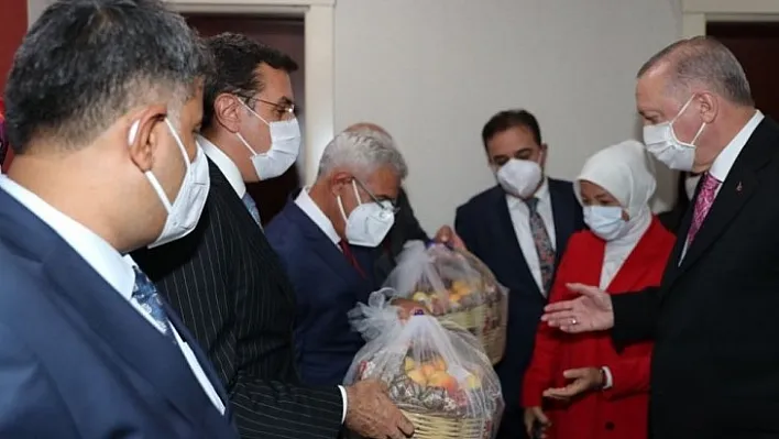 Başkan Güder, Cumhurbaşkanı Erdoğan İle Bir Araya Geldi