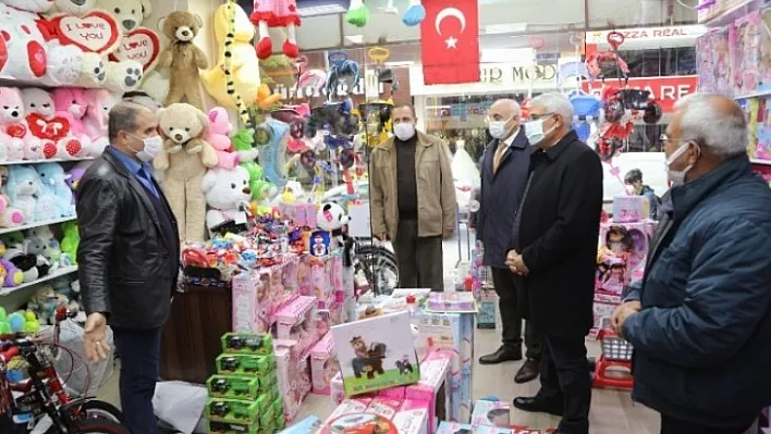 Başkan Güder'den Fuzuli Caddesi Esnaflarına Ziyaret!