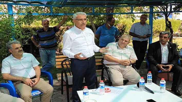 Başkan Güder'den Hatunsuyu Mahallesine Doğalgaz Müjdesi