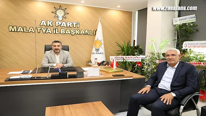 Başkan Güder'den İl Başkanı Gören'e Hayırlı Olsun Ziyareti