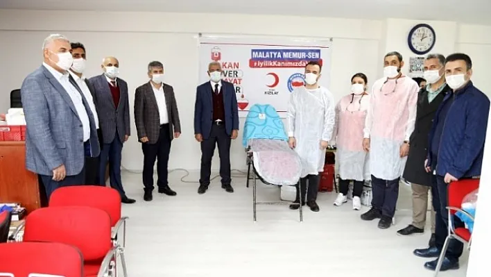 Başkan Güder'den Kan Bağışı Kampanyasına Destek