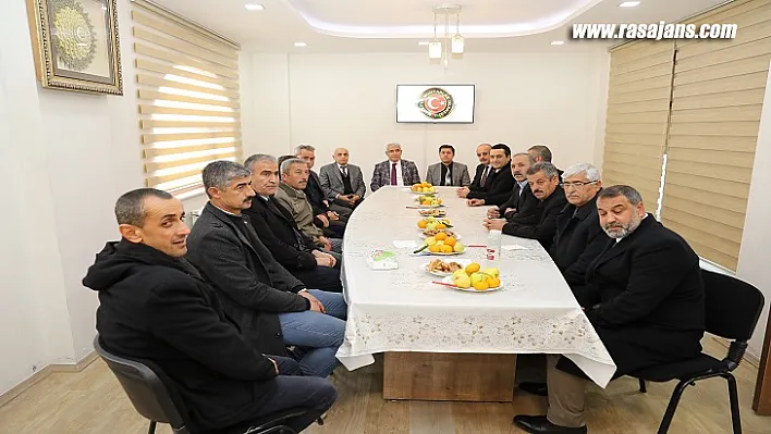 Başkan Güder'den Muhtarlar Derneğine İade-İ Ziyaret