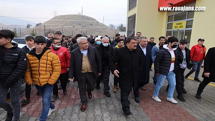 Başkan Güder'den Y.Malatyaspor'a Moral Ziyareti