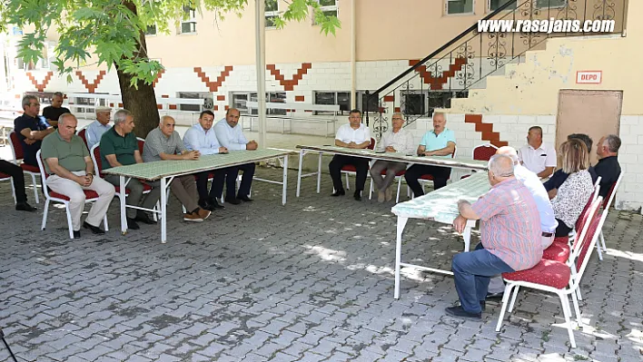 Başkan Güder'den Zeynel Abidin Türbesi Vakfına Muharrem Ayı Ziyareti