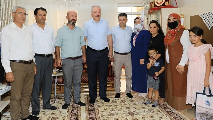 Başkan Güder Ve Kaymakam Duran'dan Anlamlı Ziyaret