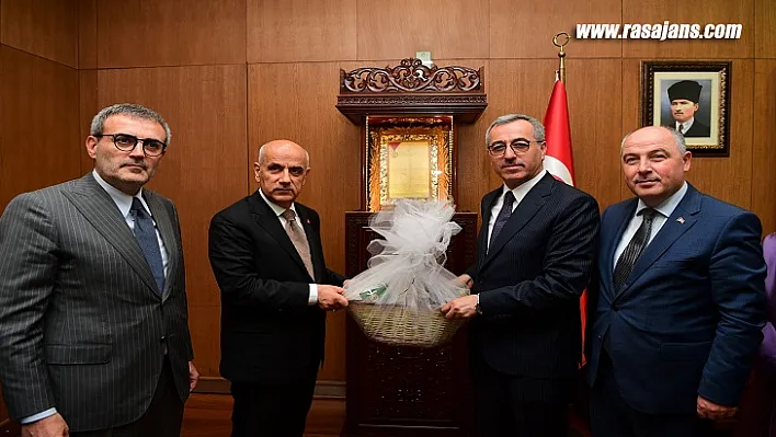 Başkan Güngör Bakan Kirişci'yi Ağırladı