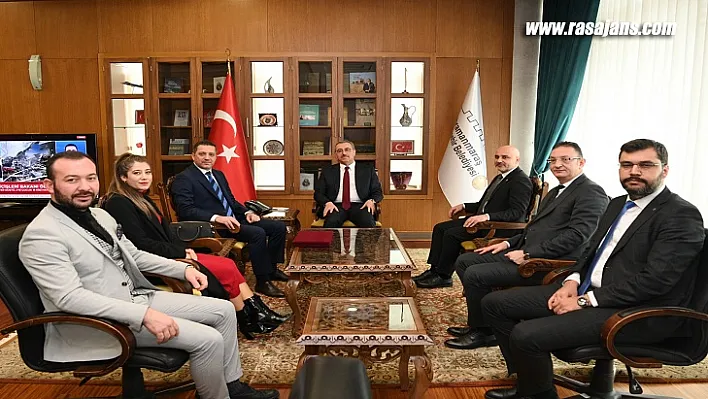 Başkan Güngör, Barolar Birliği Başkanı Sağkan'ı Ağırladı